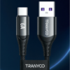 CABLE USB A TIPO C TRANYOO 6A TX 21L-01.2