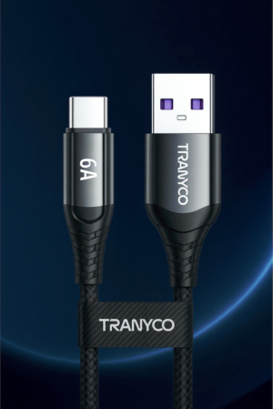 CABLE USB A TIPO C TRANYOO 6A TX 21L-01.2